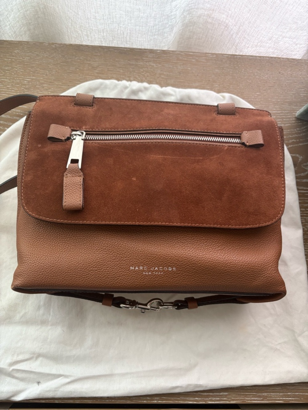 Marc Jacobs The Waverly Small Top Handle Bag (Tan)
